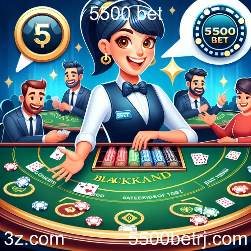 Experiência Imersiva no Casino Ao Vivo da 5500 Bet