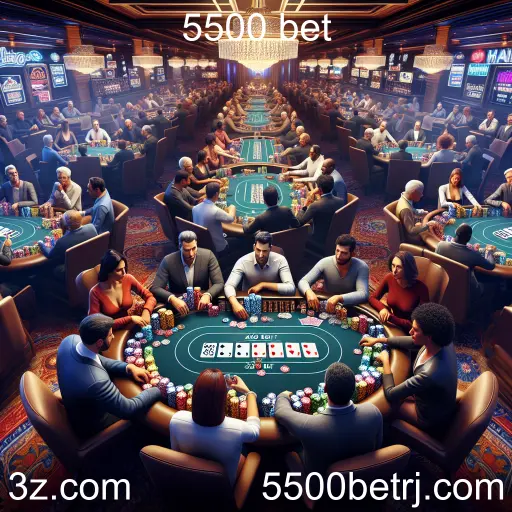 Experiência Imersiva no Casino Ao Vivo da 5500 Bet